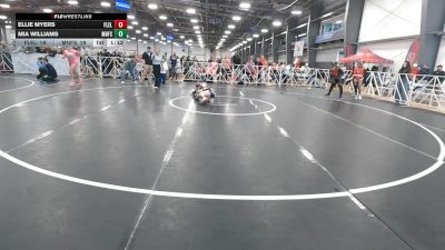 104 lbs Round 1 (9am Friday) - Mia Williams, Minnesota Funky Singlets vs Ellie Myers, Florida Elite