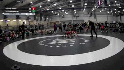 98 lbs 1st Place Match - Kevin Ward, Best Trained Wrestling vs Kash Clementi, Gladiators Academy Wrestling