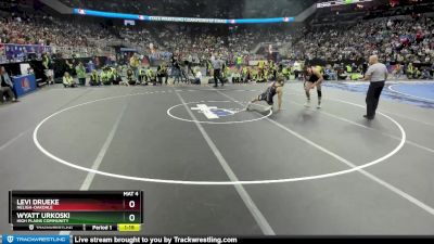 1st Place Match - Levi Drueke, Neligh-Oakdale vs Wyatt Urkoski, High Plains Community