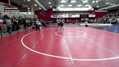 285 lbs Cons. Round 2 - Antonio Givens, Healdsburg vs Jacob Dominguez, John F Kennedy -Fremont