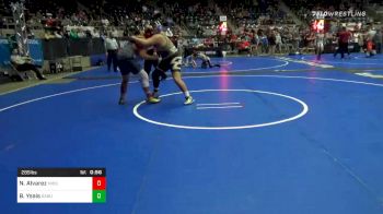 285 lbs Consolation - Nicholas Alvarez, Mission Arlington vs Bastian Ysais, Garden City WC