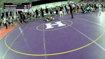 84 lbs Semis - Kilian Paddock, Ohio vs Shion Holmes, STL Warrior