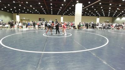 125 lbs Champ. Round 2 - Kenzie Sutton, Amped Wrestling Club vs Melody Pendarvis, Midwest City Elite