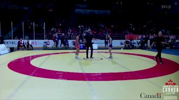 50kg Quarterfinal - Shahreen Gulacha, Brock WC vs Darla White, Oromocto WC