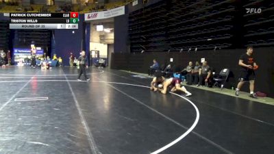 184 lbs Round Of 32 - Patrick Cutchember, Clarion vs Triston Wills, Little Rock