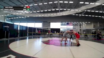 197 lbs Cons. Round 3 - Simon Lingle, Brockport vs Nick Rose, Cortland State