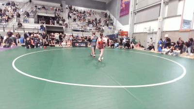 53 kg Cons. Sub-quarters - Lyric Hetzer, Toss Em Up Wrestling Academy vs Abigail Gonzalez, Miami Wrestling Club