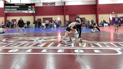 120 lbs Consi Of 8 #2 - Logan Medeiros, Iron Faith vs Ethan Kadish, Doughboy Wrestling Club