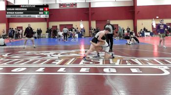 120 lbs Consi Of 8 #2 - Logan Medeiros, Iron Faith vs Ethan Kadish, Doughboy Wrestling Club