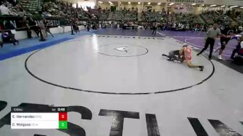 108 lbs Consi Of 16 #1 - Ezekiel Hernandez, Oakdale vs Carlos Melgoza, Selma