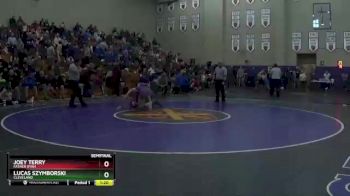 160 lbs Semifinal - Lucas Szymborski, Cleveland vs Joey Terry, Father Ryan