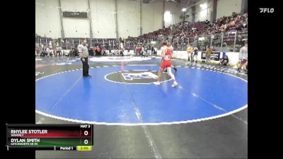 116 lbs Quarterfinal - Dylan Smith, Letchworth Sr HS vs Rhylee Stotler, Waverly