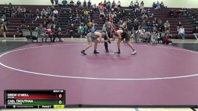 144-148 lbs 1st Place Match - Drew O`Neill, Solon vs Cael Troutman, Independence