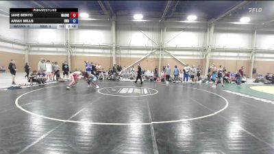 51 kg Rr Rnd 3 - Jake Benyo, Mat Assassins Black - HSE vs Ariah Mills, Roundtree Wrestling Academy 1 - HSE