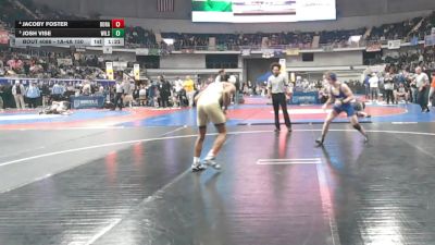 1A-4A 150 Quarterfinal - Josh Vise, Wilson vs Jacoby Foster, Dora