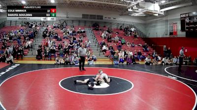 66-69 lbs Round 4 - Cole Minnick, Legacy Wrestling vs Dakota Goulding, Yough