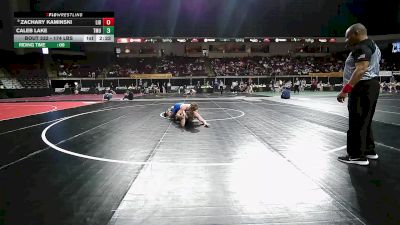 174 lbs Round Of 32 - Zachary Kaminski, Liberty vs Caleb Lake, Thomas More