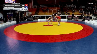 62kg Round 2 - Ana Paula Godinez Gonzalez, Burnaby Mountain Wrestling Club vs Jade Trolland, Burnaby Mountain Wrestling Club