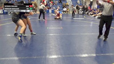 170 lbs 5th Place - Octavia Walker, Norwin vs Enerlen Davaajav, Freedom-VA