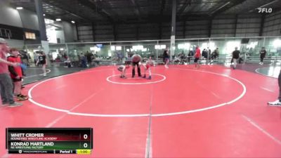 60/65 Champ. Round 2 - Whitt Cromer, Roundtree Wrestling Academy vs Konrad Martland, NC Wrestling Factory