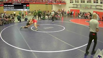 157 lbs Champ. Round 1 - Alan Velazco, Cascade vs Jace Walters, McMinnville