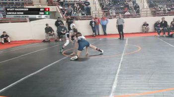 90_B lbs Consolation - Wyatt Hassinger, Mifflin County vs Lincoln Rose, Emmaus