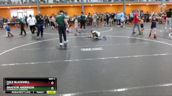 60 lbs 1st Place Match - Grayson Anderson, Summerville Takedown vs Cole Blackwell, JET
