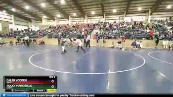 123 lbs Champ. Round 1 - Caleb Vodden, Davis vs Rocky Marchello, Logan