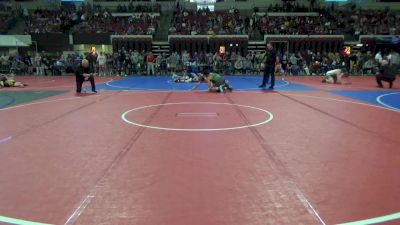 151 lbs Champ. Round 1 - Dylan Delorme, Ruis Wrestling Academy vs Walter Schoen, Chinook Wrestling Club