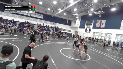 140 lbs 1st Place Match - Serenity Rodriguez, 951 Wrestling Club vs Maria Ress, CDM