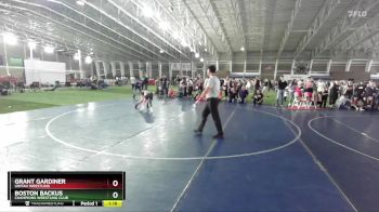 90 lbs Cons. Round 5 - Grant Gardiner, Uintah Wrestling vs Boston Backus, Champions Wrestling Club