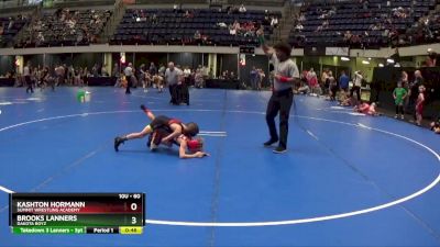 60 lbs Cons. Round 4 - Brooks Lanners, Dakota Boyz vs Kashton Hormann, Summit Wrestling Academy