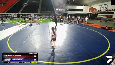 50-60 lbs Semifinal - Ehukai Kekahuna, Hawaii vs Oakley Hausknecht, Montana