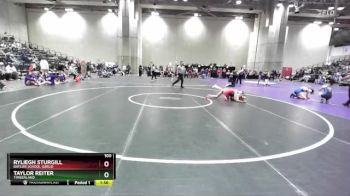 100 lbs Quarterfinal - Taylor Reiter, Timberland vs Ryliegh Sturgill, Baylor School (Girls)