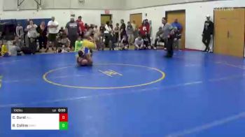 132 lbs Semifinal - Carter Durst, All American WC vs Bryce Collins, Canon-McMillan