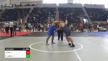 285 lbs Consolation - Jesus Ellin, Shamrocks Elite vs Caesar Lopez, Mustang Wrestling Club