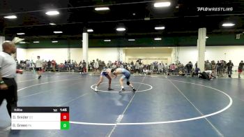 112 lbs Round Of 32 - Dustin John Snider, CO vs Gavin Green, PA