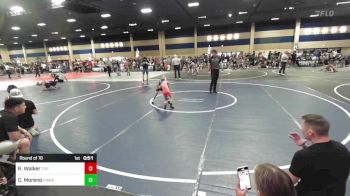 43 lbs Round Of 16 - Rourke Walker, Top Notch WC vs Christopher Moreno, Hawkeye WC