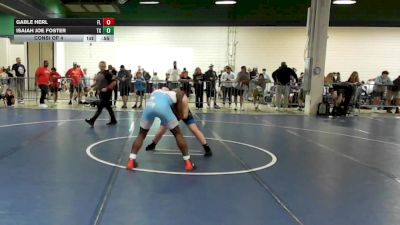 180 lbs Consi Of 4 - Gable Herl, FL vs Isaiah Joe Foster, TX
