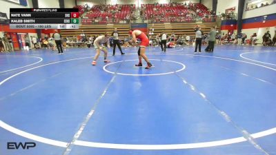 190 lbs Consolation - Nate Vann, Stilwell High School vs Kaleb Smith, Edison Eagles