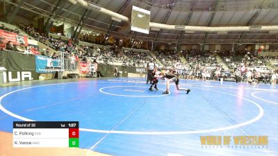 100 lbs Round Of 32 - Cameron Polking, GGB Ohio vs Kinnick Vance, Immortal Athletics WC