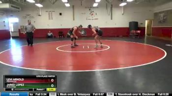 160 lbs 13th Place Match - Jared Lopez, Muscatine vs Levi Arnold, Mediapolis