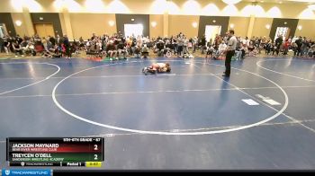 67 lbs 5th Place Match - Jackson Maynard, Bear River Wrestling Club vs Treycen O`Dell, Sanderson Wrestling Academy