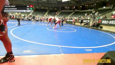 200 lbs 3rd Place - Colton Treat, Raw Wrestling Club vs Kole Alvarado, Raw Wrestling Club