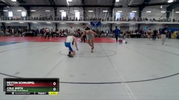 Silver 165 lbs Cons. Round 2 - Cole Smith, Wisconsin-Platteville vs Peyton Schnurpel, Quincy