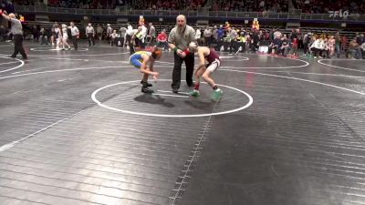 85 lbs Round Of 32 - Caleb Weart, Bradford vs Nolan Huska, Greater Latrobe