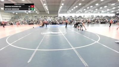 106 lbs Consi Of 32 #1 - Tristan Rosemeyer, NJ vs Bryson Simmons, WV