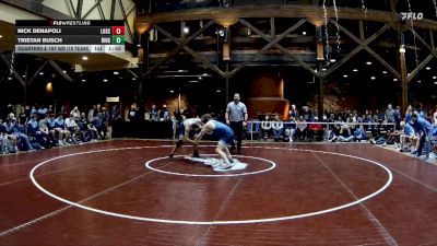 157 lbs Quarters & 1st Wb (16 Team) - Nick DeNapoli, Lovett School vs Tristan Busch, Ringgold