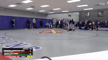 285 lbs Cons. Round 4 - Jeremy Galloway, Fort Campbell vs Prosper Livingston-Holmes, Paducah Tilghman