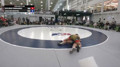 115 lbs Kayliegh Fernandez, California Gold vs Adalyne Montiel, Washington